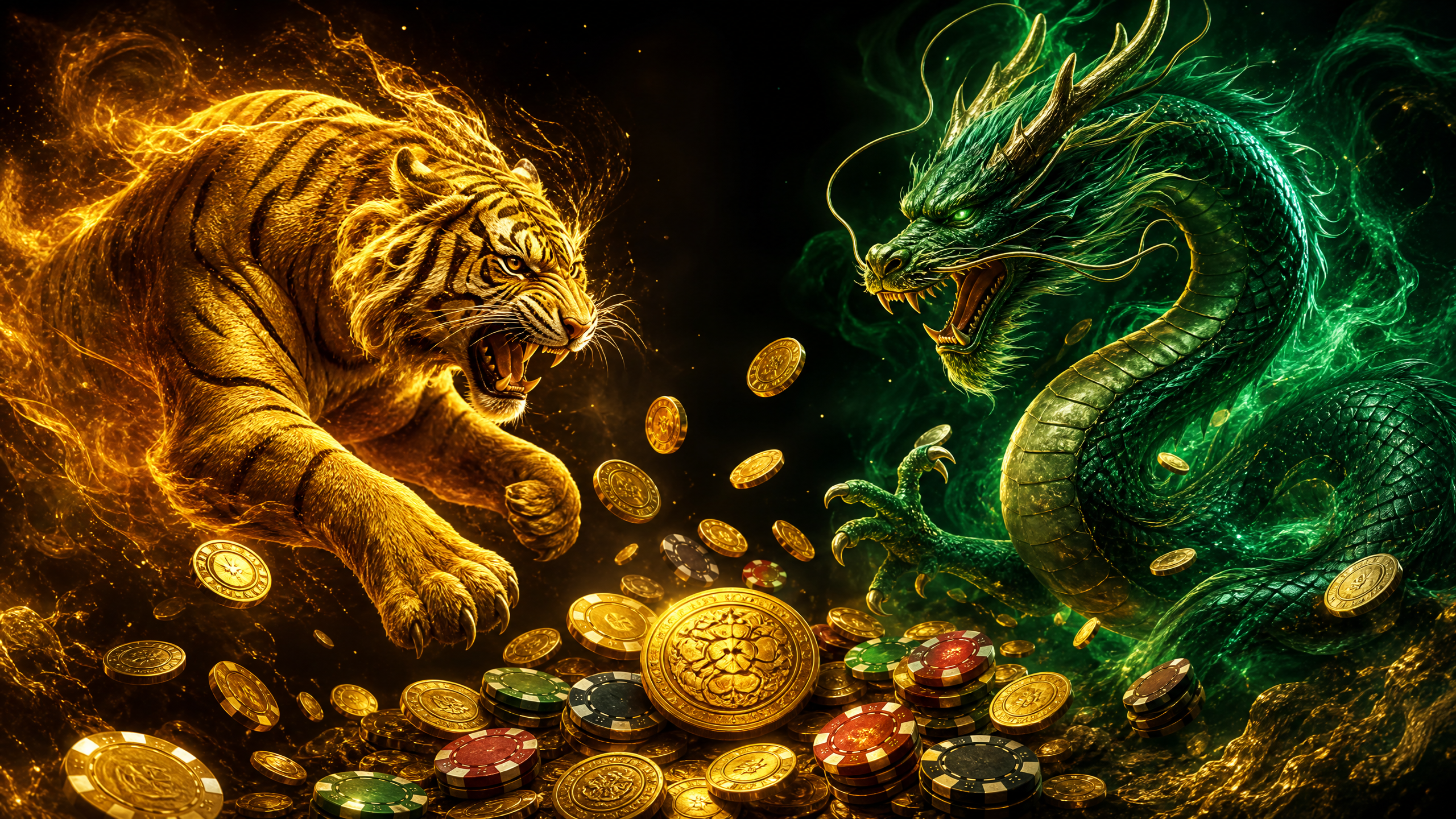 Fortune Tiger vs Fortune Dragon PGSoft Perbandingan
